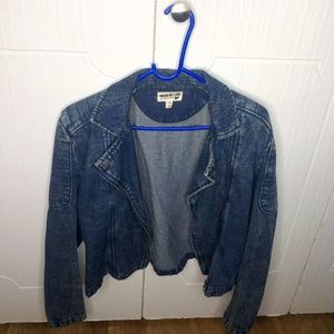 Selena Gomez Denim Blazer